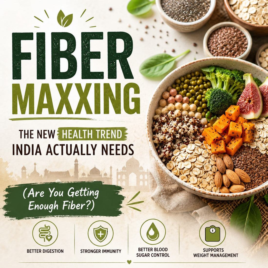 Fiber Maxxing: The New Health Trend India Actually Needs (Are You Getting Enough Fiber?)