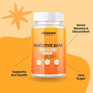 Digestive Ease Gummies - Lemon Flavour