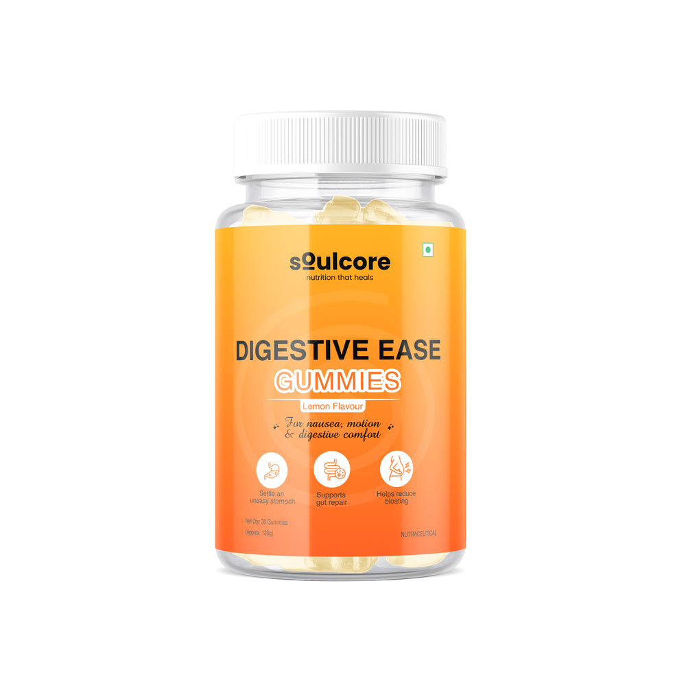 Digestive Ease Gummies - Lemon Flavour