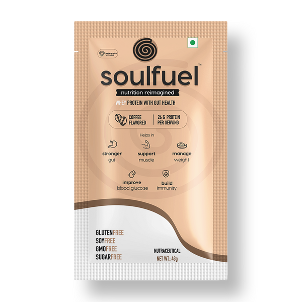 Whey protein single serves