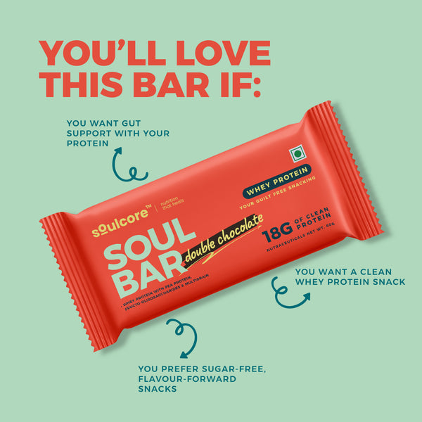 Whey Protein Bar - Double Chocolate (Box of 7)